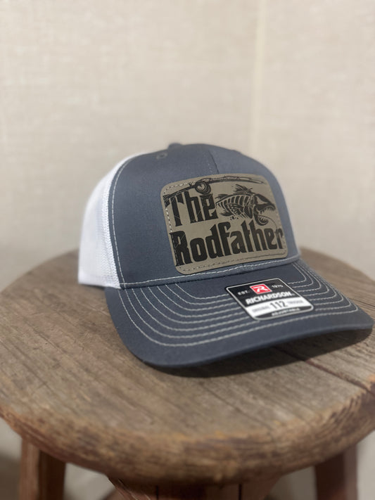 “The Rodfather” and Richardson Leather Patch Trucker Hat