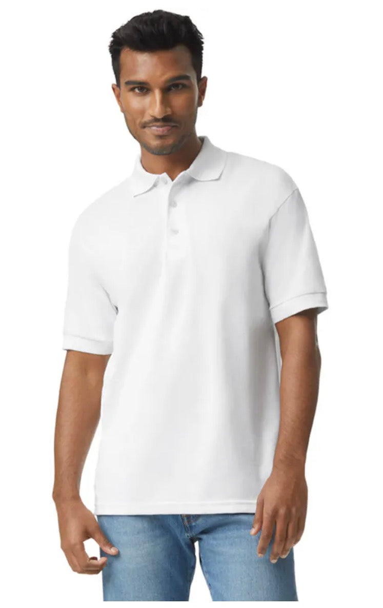 #1 Gildan G880 - Unisex 50/50 Jersey Polo with your Logo starting at $19.99