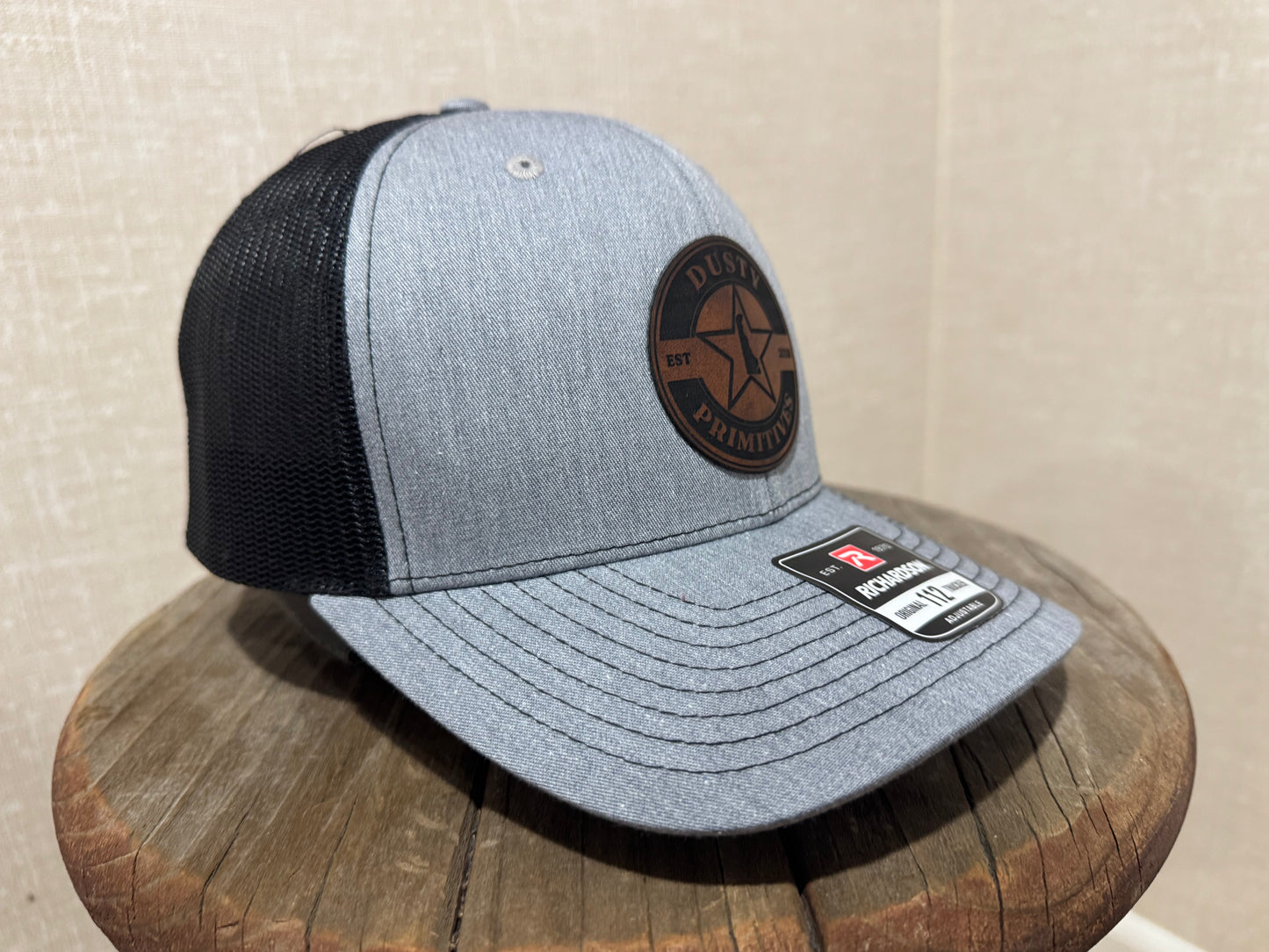 “Dusty Star Primitives”Richardson 112 Trucker Custom Logo Design