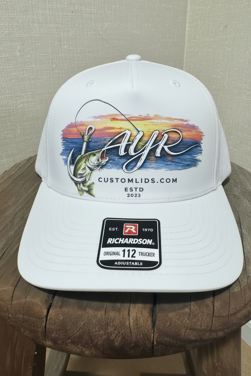 Richardson 112 , JayRcustom fishing logo New!!!