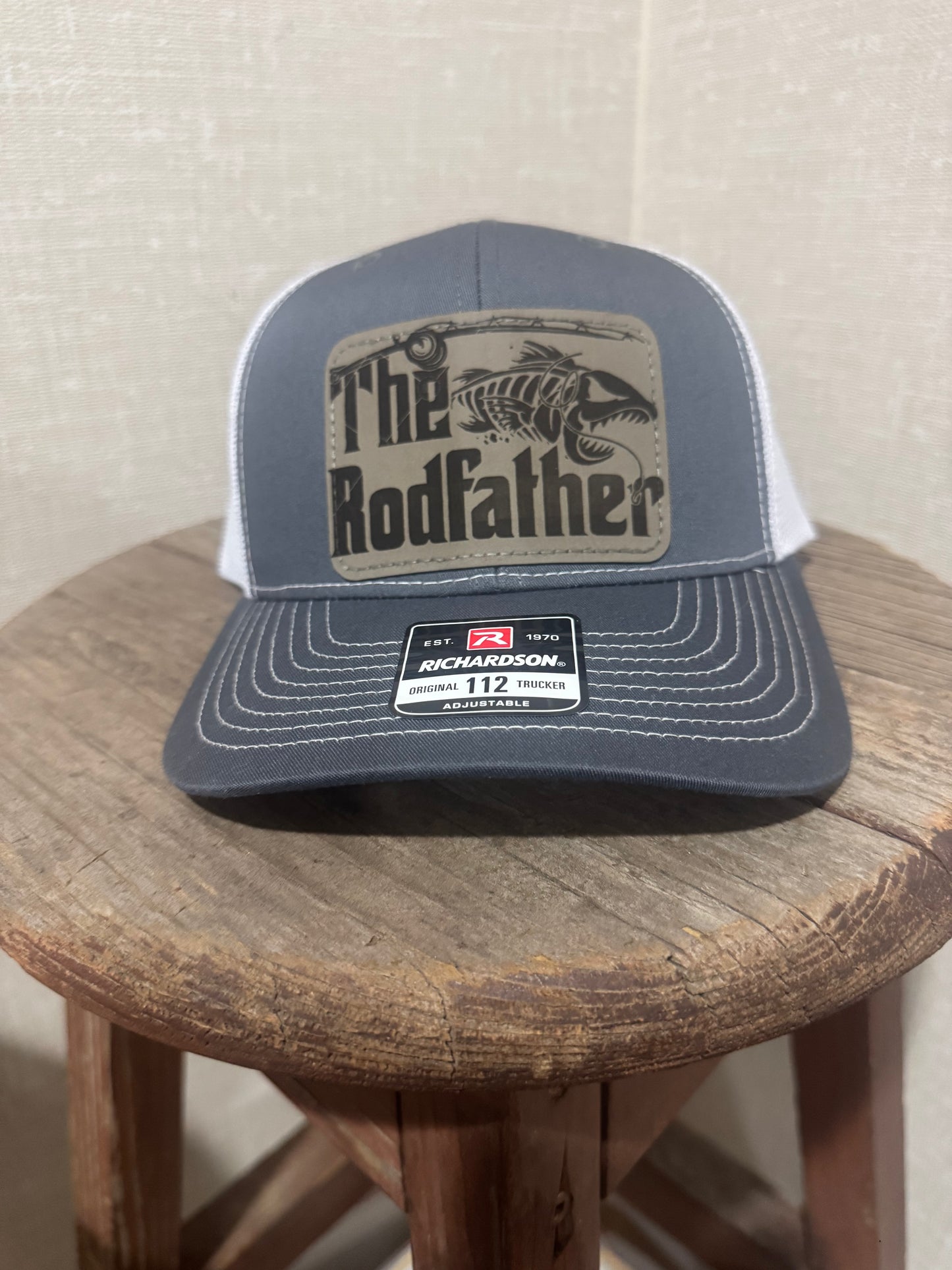 “The Rodfather” and Richardson Leather Patch Trucker Hat