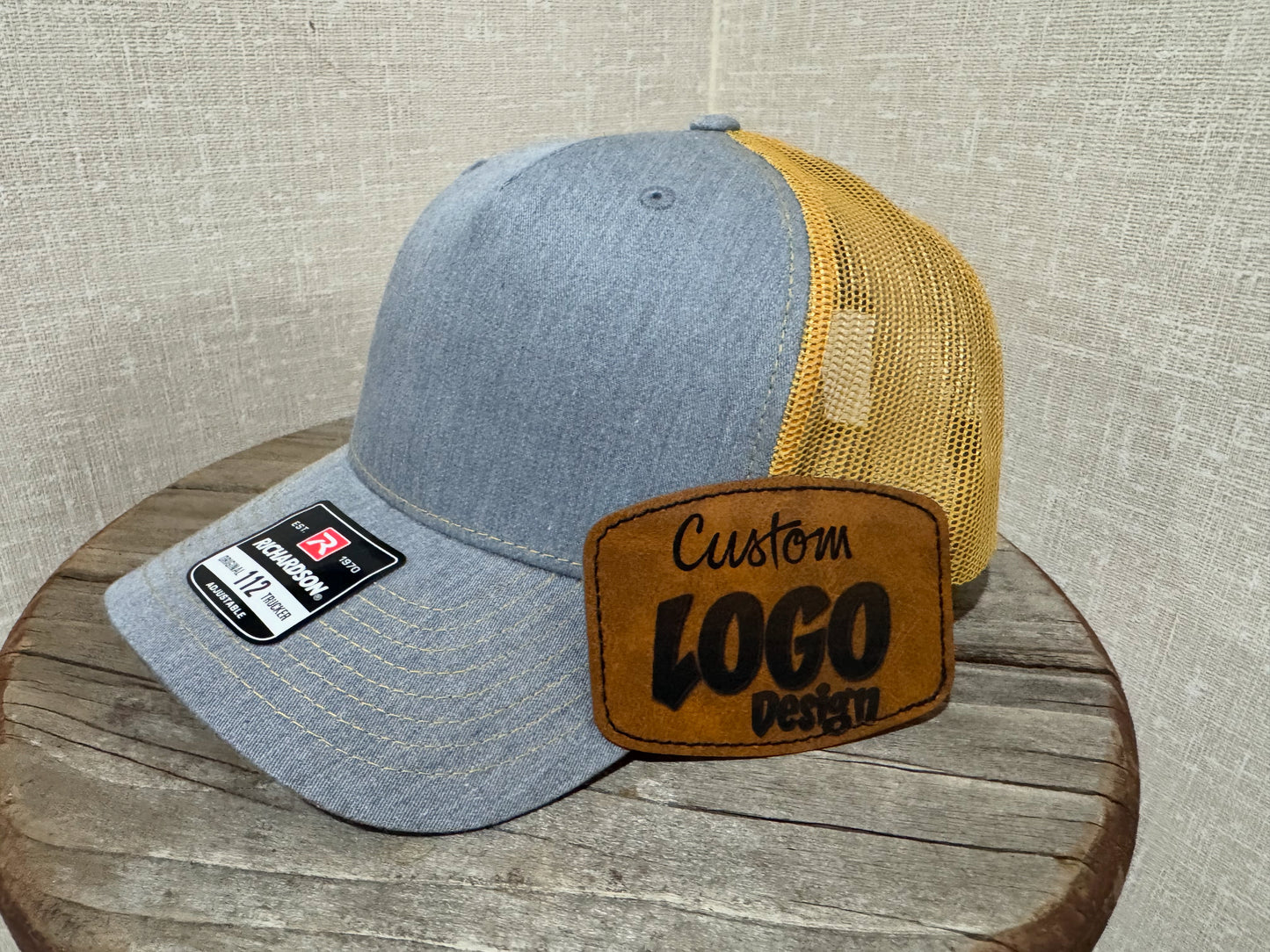 Hat Richardson 112FP Trucker Custom Logo Designs