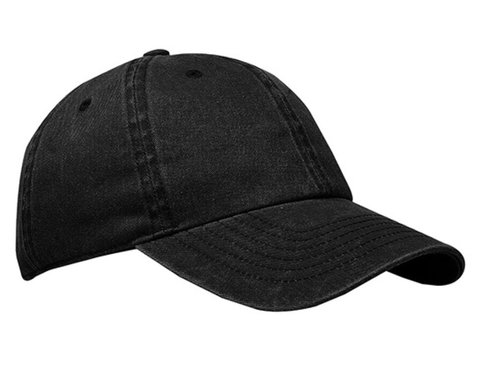Unstructured Pigment Dyed Heavy Cotton Twill 7 colors available with your Logo!!!