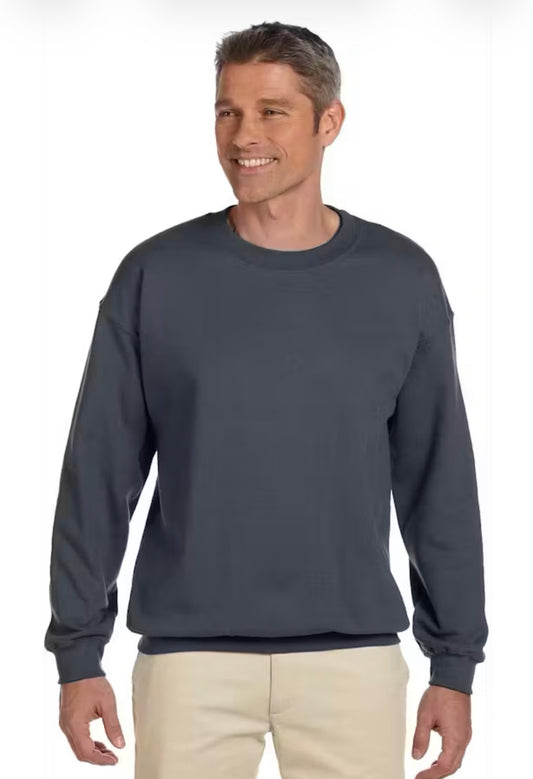 #1_ Gildan G180 - Unisex Heavy Blend™ 50/50 Fleece Crew with your logo  starting at $18.99