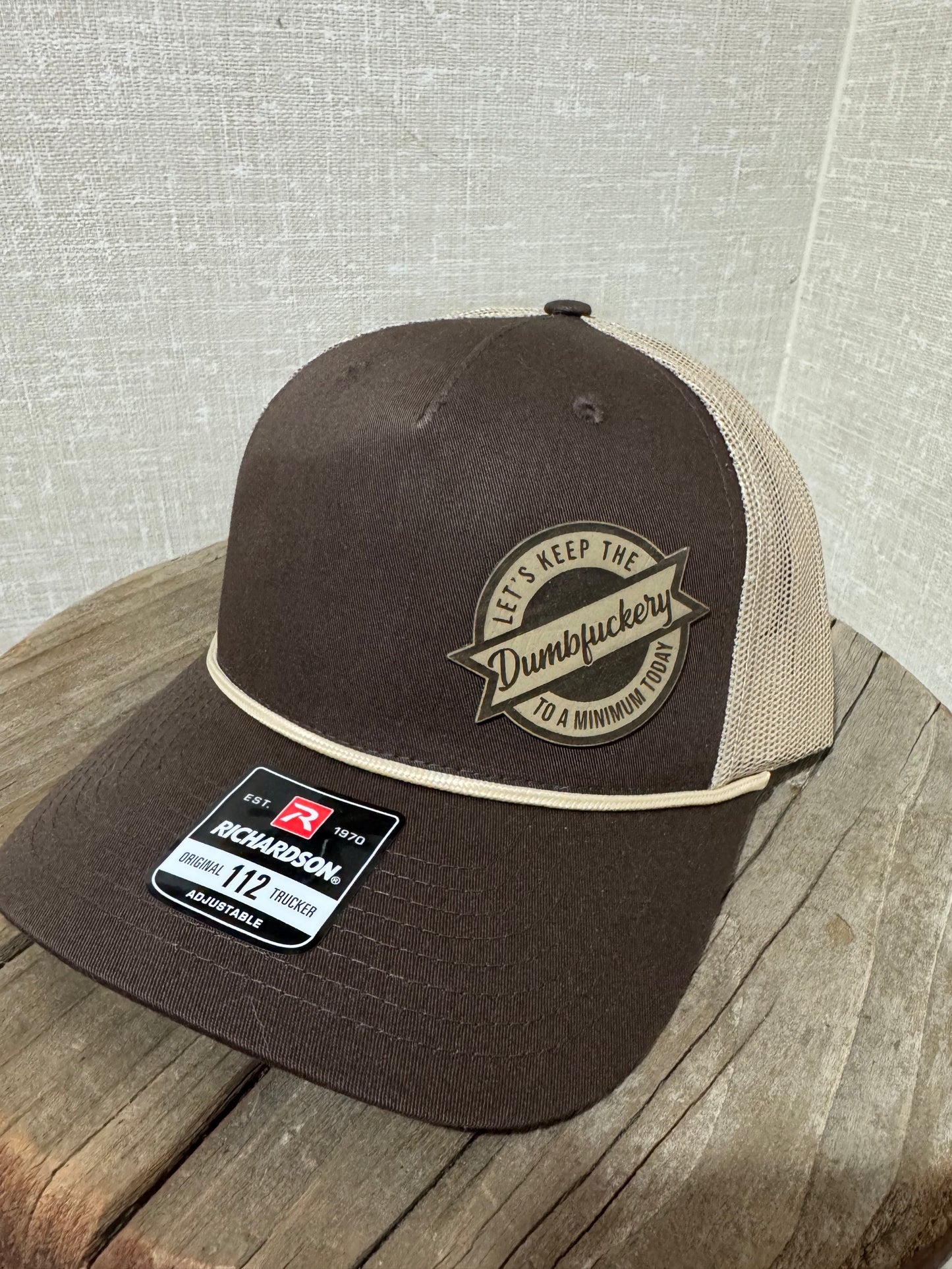 Richardson 112FPR Five Panel Adjustable Snapback Trucker (Dumbfuckery)