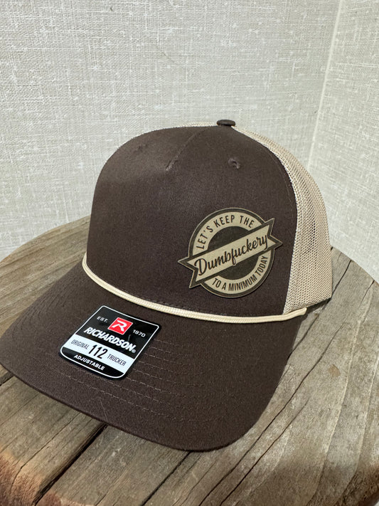 Richardson 112FPR Five Panel Adjustable Snapback Trucker (Dumbfuckery)