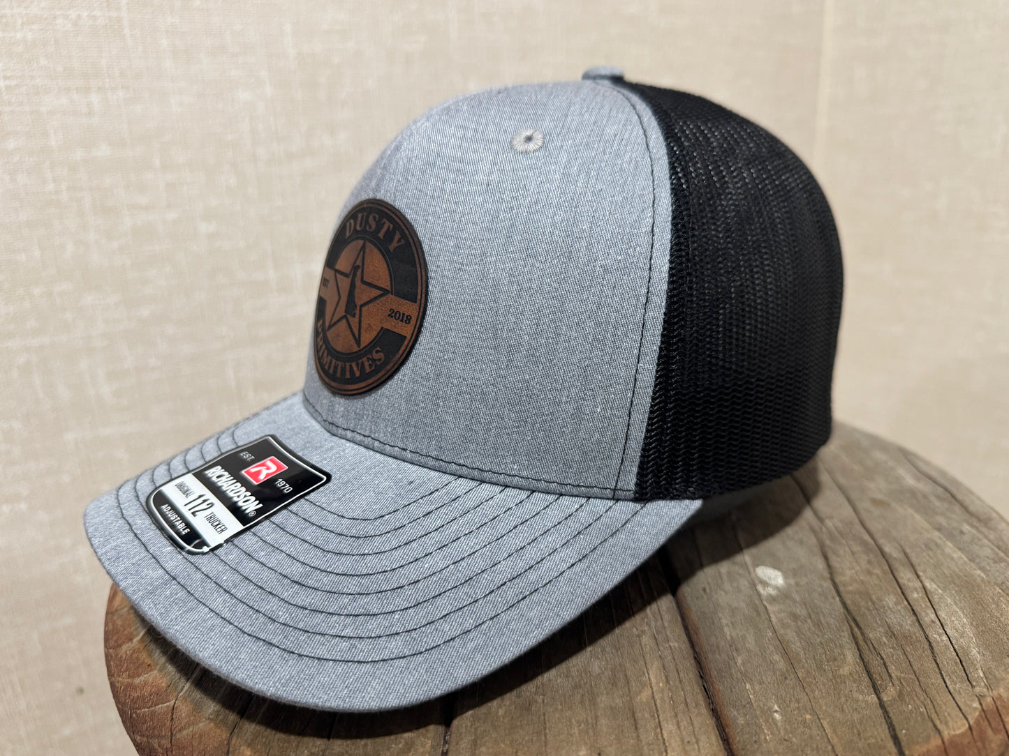 “Dusty Star Primitives”Richardson 112 Trucker Custom Logo Design