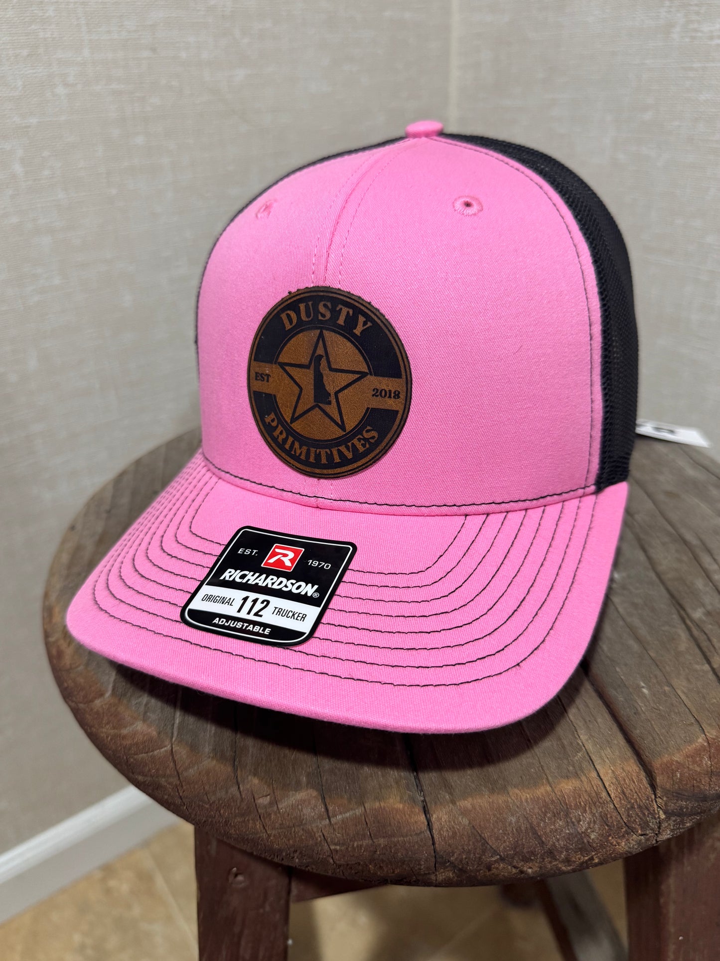 “ Dusty Star Primitives”Richardson 112 Trucker Custom Logo Design