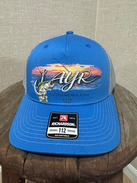 Richardson 112 , JayRcustom fishing logo New!!!