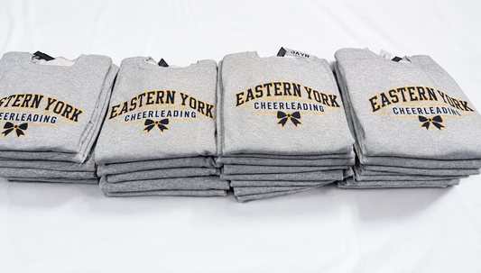 #1_ Gildan G180 - Unisex Heavy Blend™ 50/50 Fleece Crew with your logo  starting at $18.99
